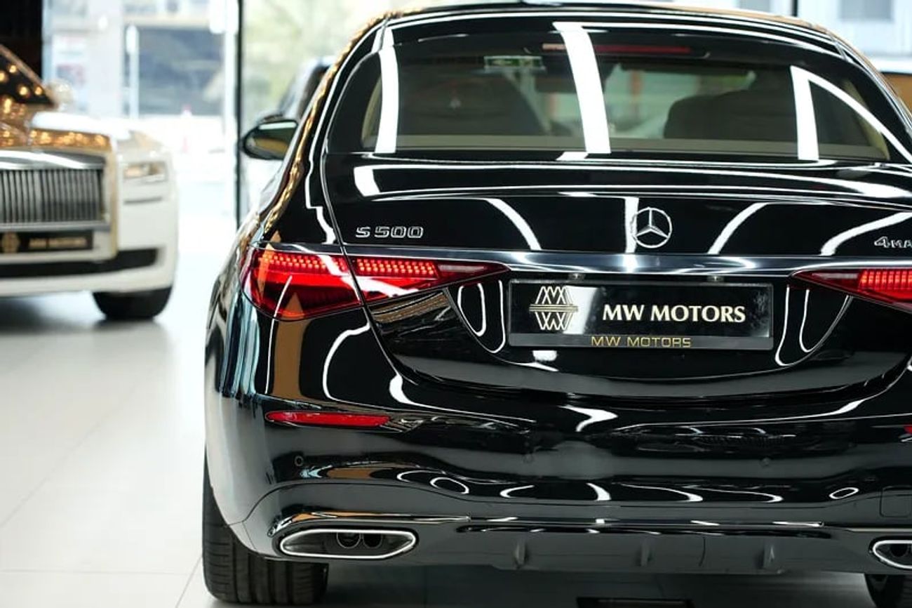مرسيدس بنز S 500 S 500 | GCC 0km | Agency Warranty | Dark Seires