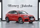 Audi RS Q3 EXCELLENT DEAL for our Audi RS Q3 ( 2015 Model ) in Red Color Japanese Specs