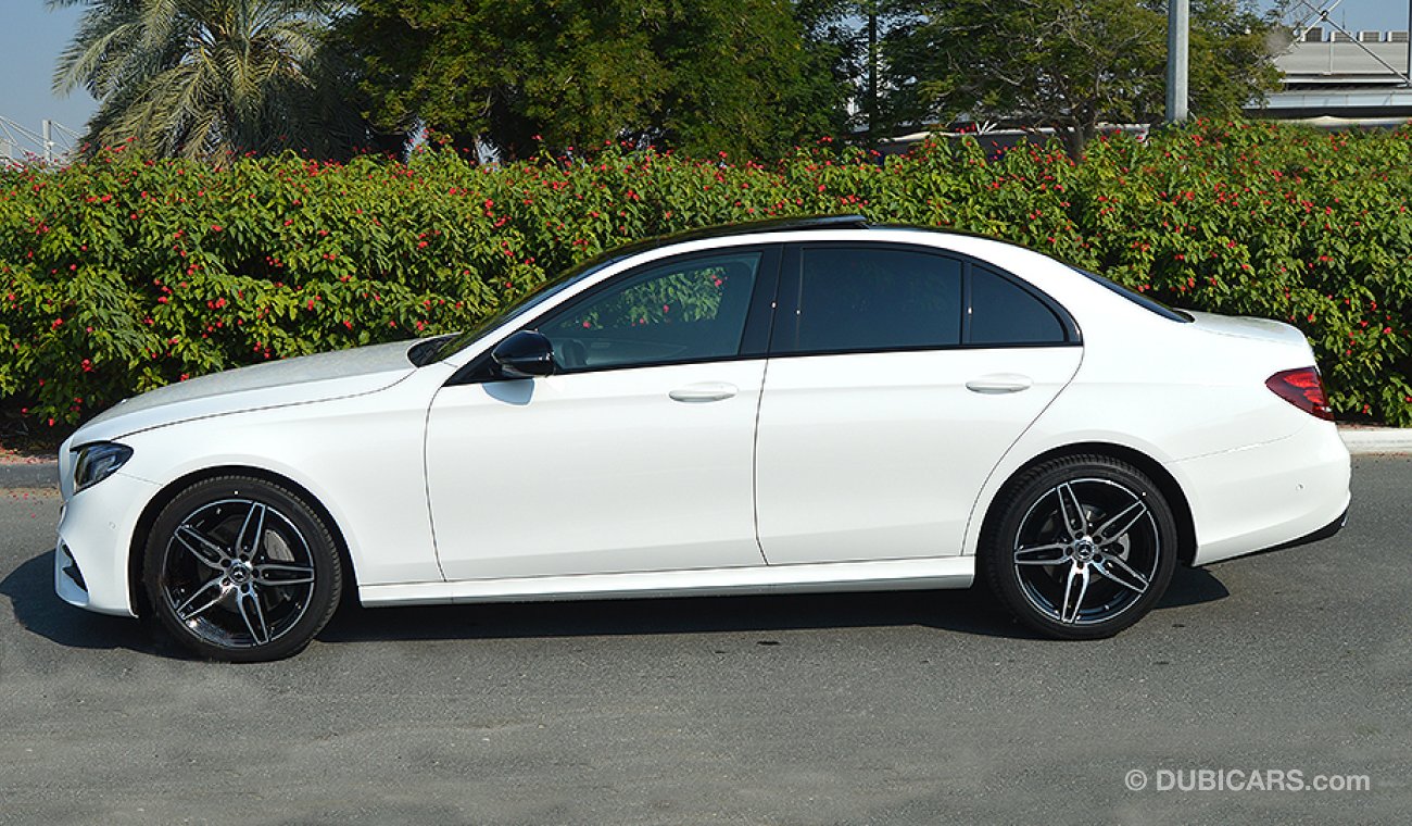 Mercedes-Benz E200 2020 4MATIC, 2.0L-Turbo, GCC 0km w/ 2Yrs Unlimited Mileage Warranty + 3Yrs Service @ EMC