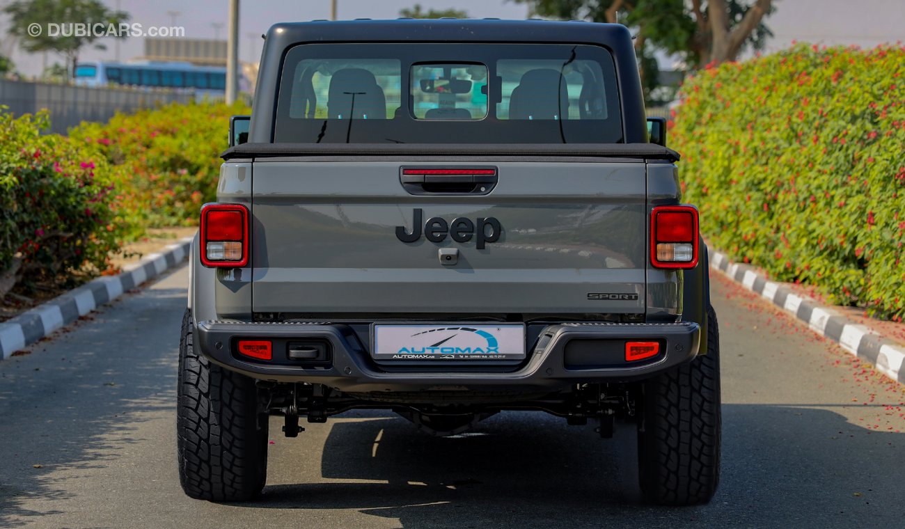 Jeep Gladiator Sport Plus 4X4 , GCC , 2021 , 0Km , W/3 Yrs or 60K Km WNTY @Official Dealer