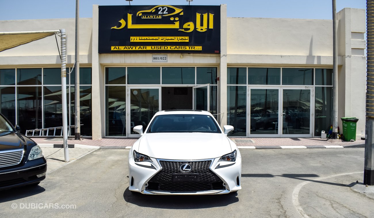 لكزس RC 350 F Sport