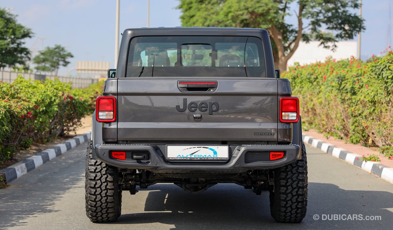 Jeep Gladiator Sport Plus 4X4 , GCC , 2021 , 0Km , W/3 Yrs or 60K Km WNTY @Official Dealer