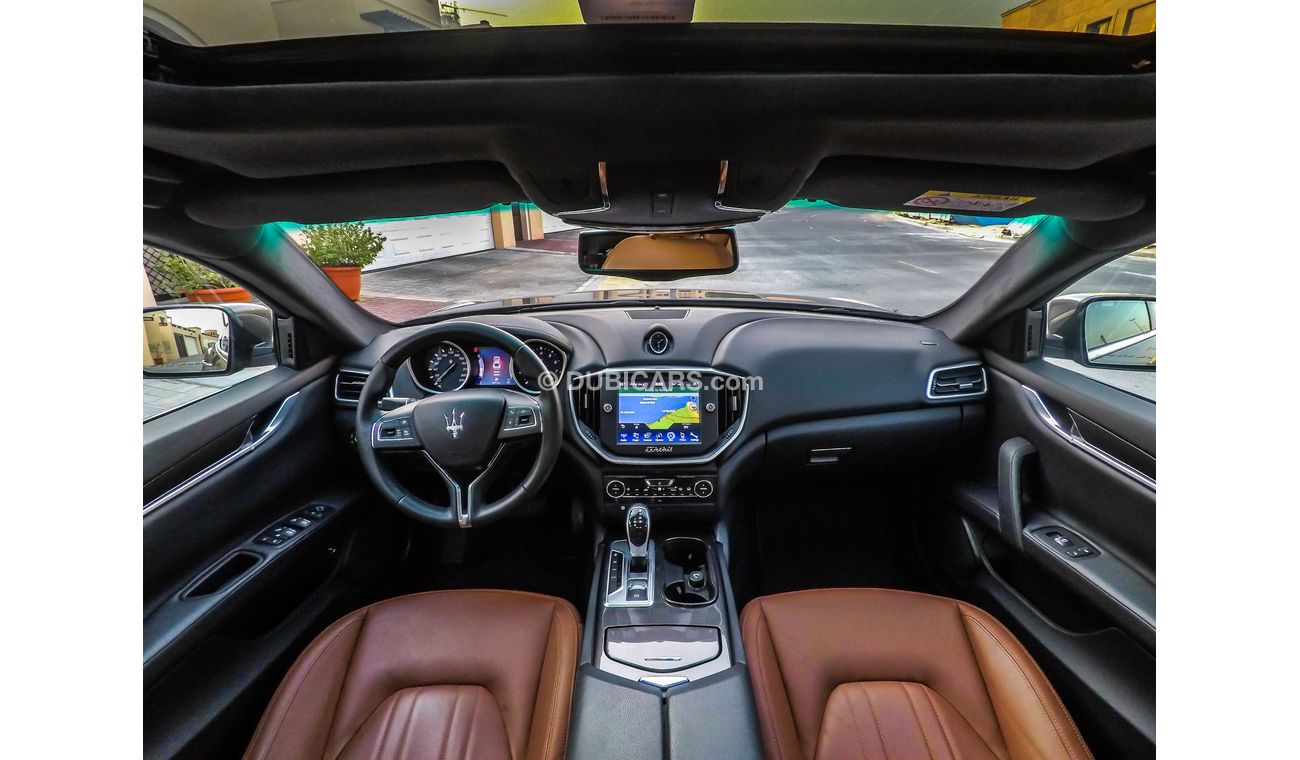 Maserati Ghibli AED 2300 P.M with 0% down payment