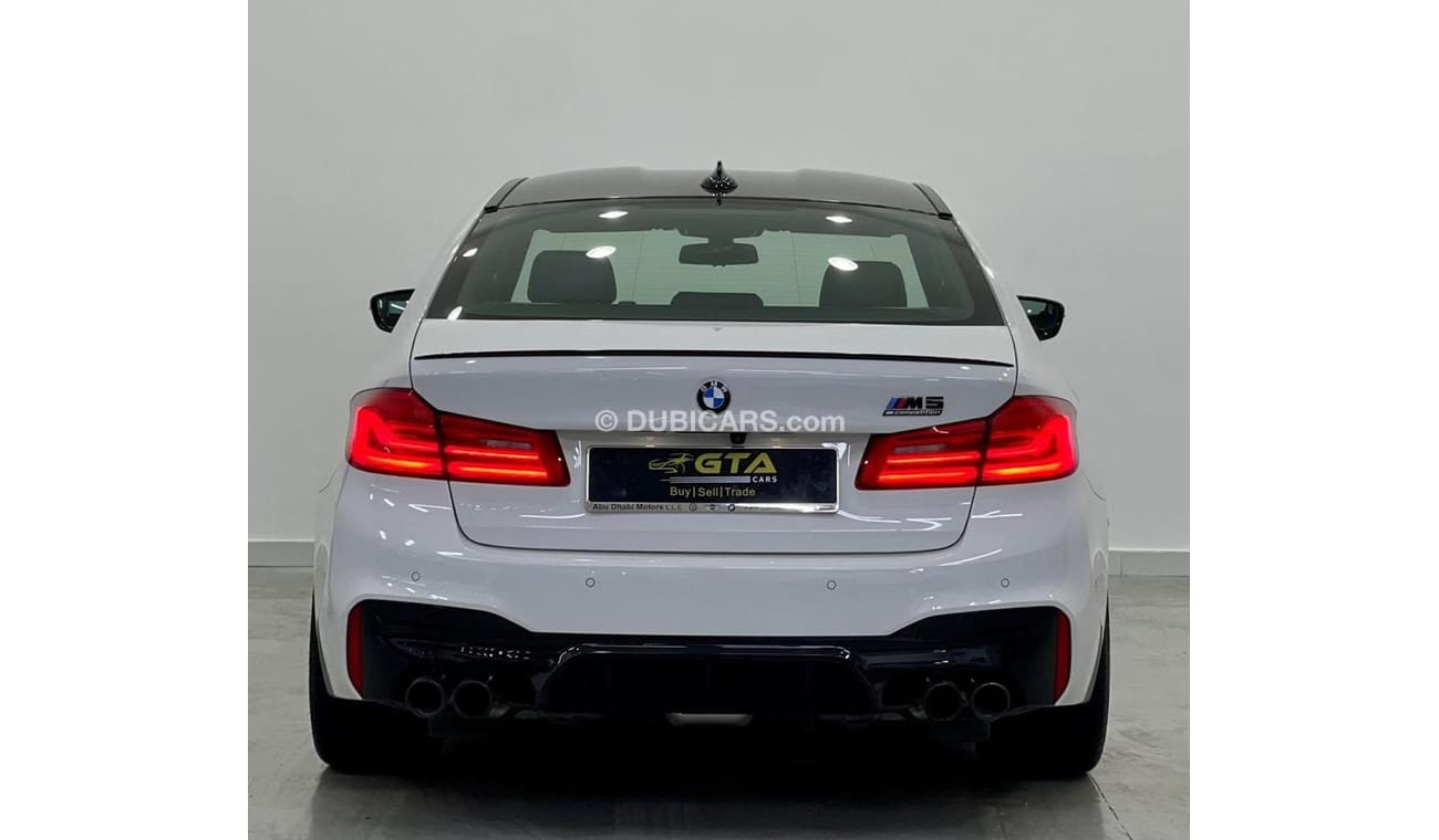 بي أم دبليو M5 2019 BMW M5 Competition, July 2024 BMW Warranty + Service Package, FSH Agency, GCC
