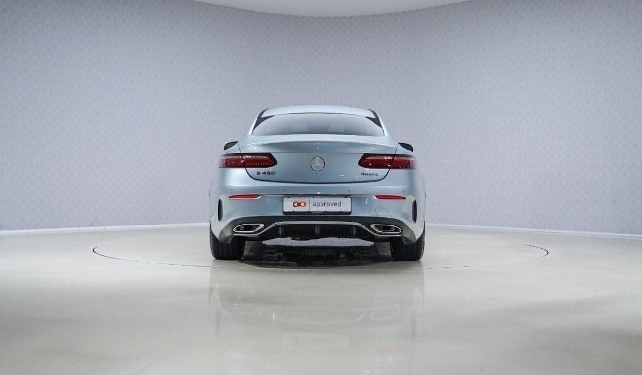 Mercedes-Benz E450 Coupe | AED 3,520 PM | Up to 3 Years Warranty