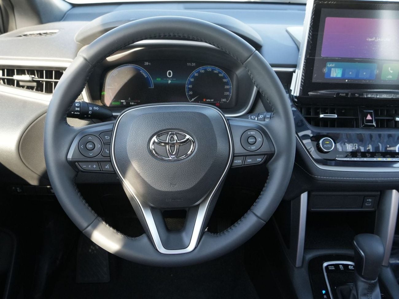 Toyota Corolla Cross LTD HEV 2025 TOYOTA COROLLA CROSS 1.8L HYBRID PET A/T SUNROOF FULL GCC BRAND NEW 0KM