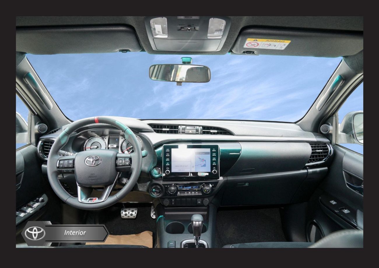 Toyota Hilux #Ke GR Sport 4.0L TOYOTA HILUX 4.0L GR SPORT 4X4 D/C HI(i) A/T PTR 2025 Export Only