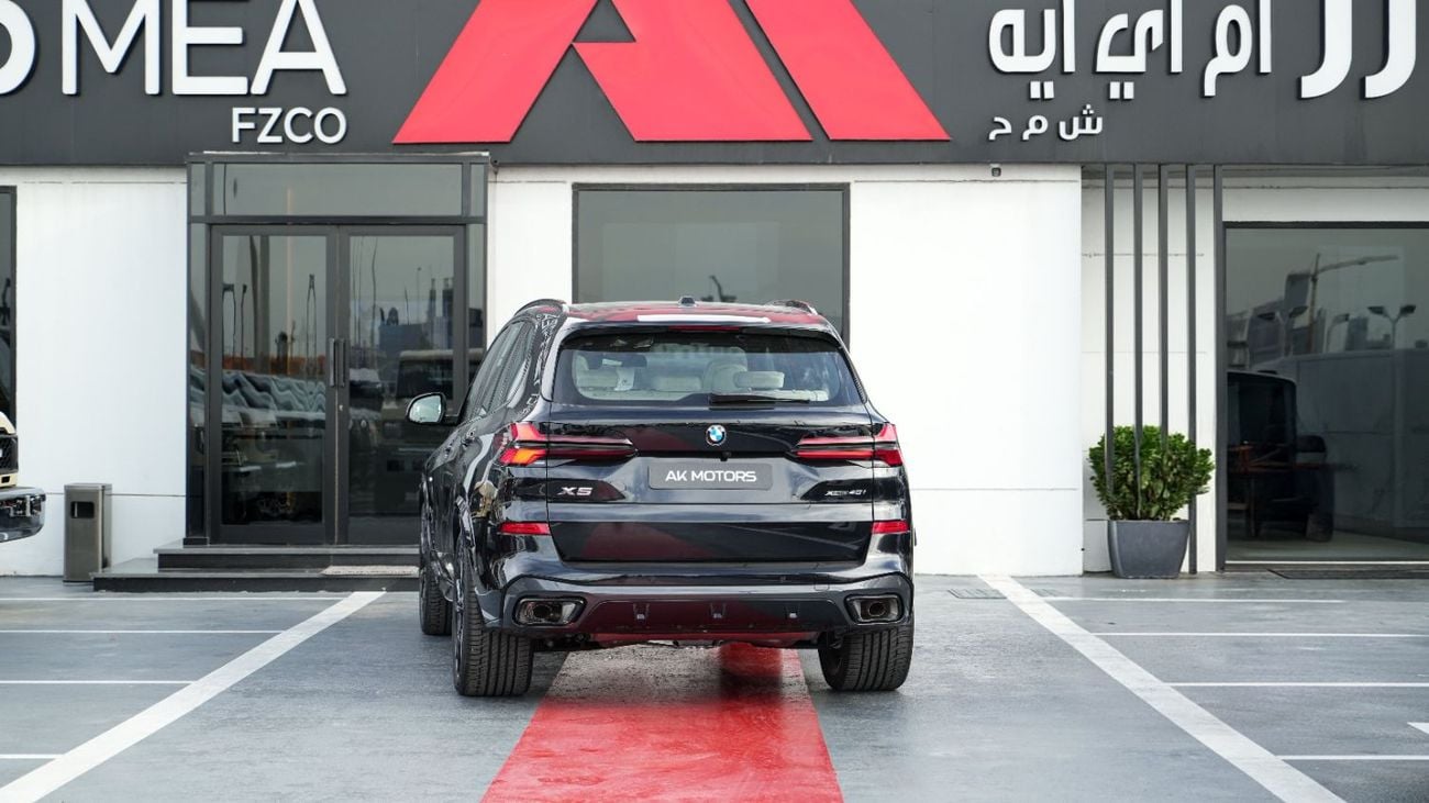 بي أم دبليو X5 M40i xDrive M-Sport Pro V6 Black 2026MY Export Only