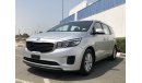 كيا كارنيفال 7 SEATER KIA CARNIVAL V6 2016 ONLY 870X60  MONTHLY EXCELLENT CONDITION UNLIMITED KM.WARRANTY