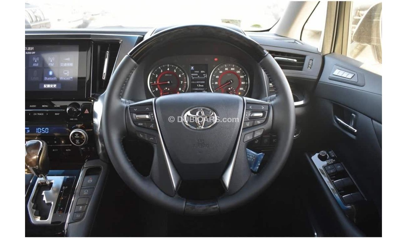 Toyota Alphard RHD - 2.5L - BLK_BLK - MY2023 (FOR EXPORT ONLY)