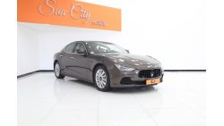 Maserati Ghibli 2014 3.0L V6 Biturbo 330HP - Warranty Available / Immaculate Condition