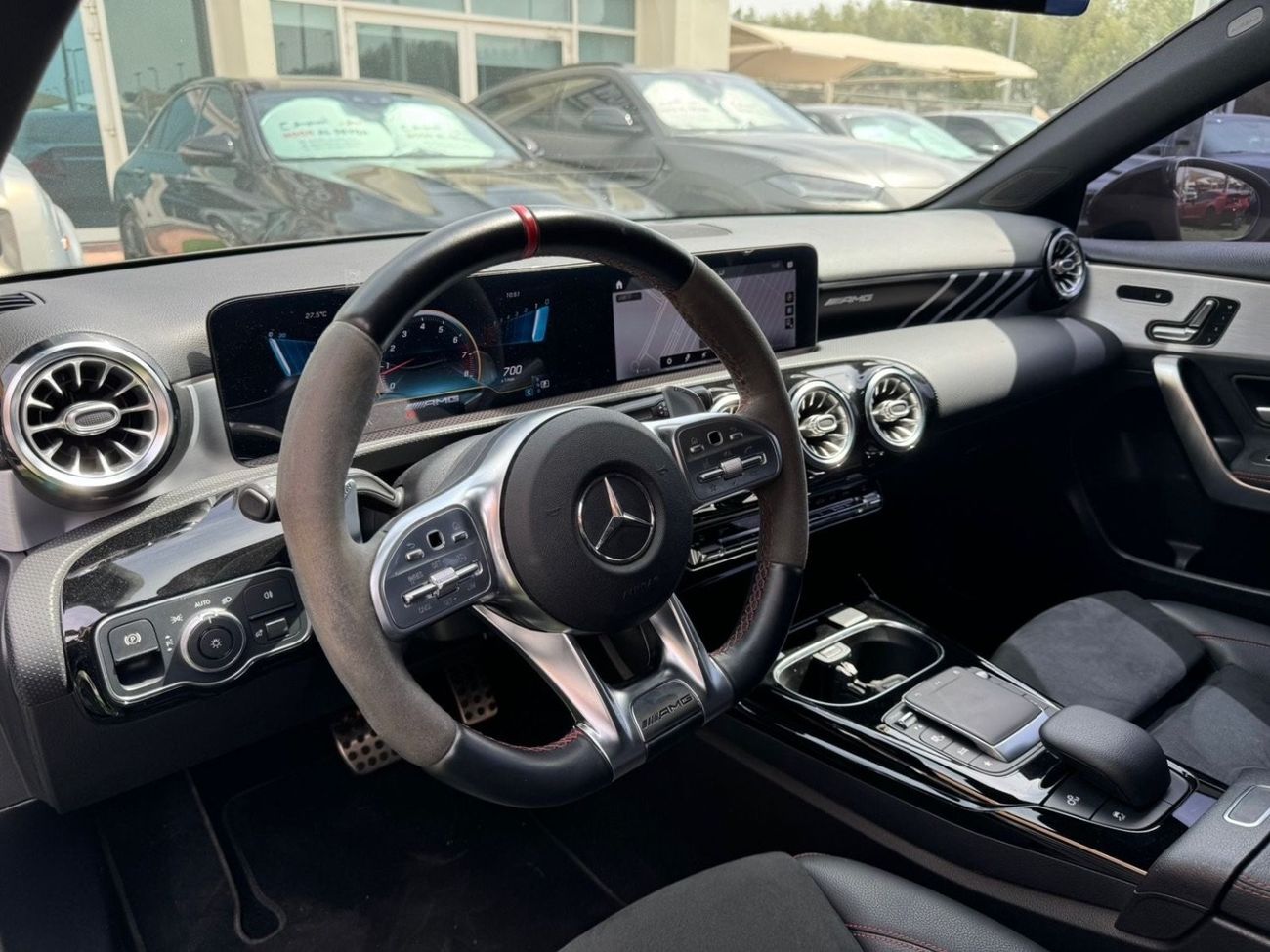 مرسيدس بنز A 35 AMG بريميوم مرسيدس بنز آي آم جي A35 خليجي 2021 تشييكات الوكالة  صبغ وكالة بحالة الوكالة