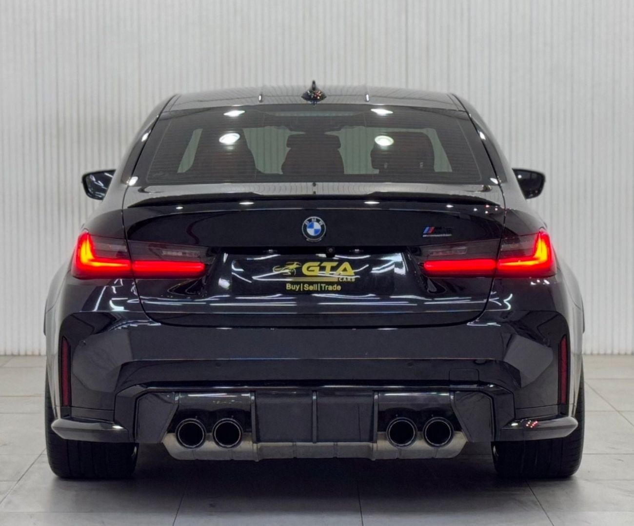 BMW M3 Competition 3.0L 2021 BMW M3 Competition G80 RWD, March 2026 BMW Warranty + Service Pack, FASH, GCC