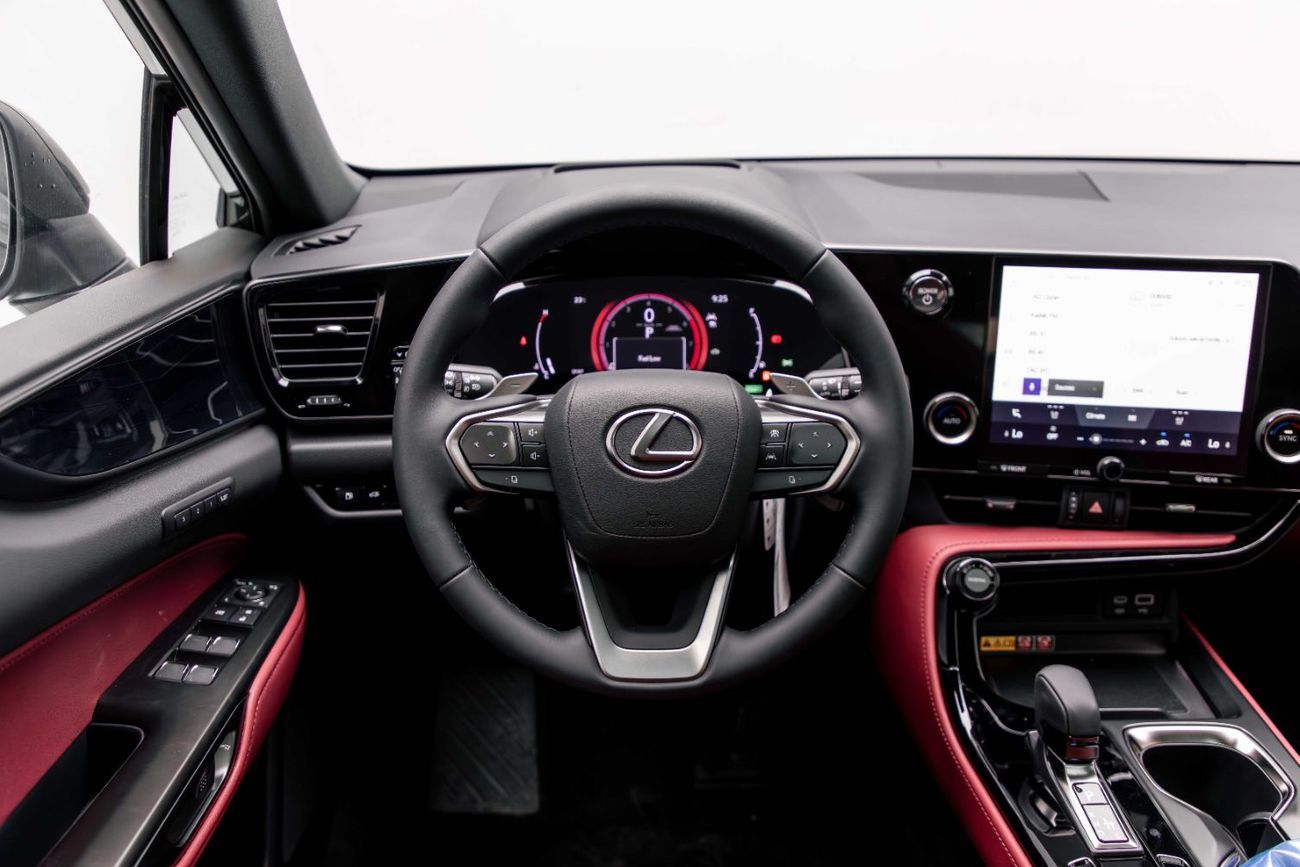 Lexus NX350h 2.5L - Graphite Black Inside Dark Rose | Export Only
