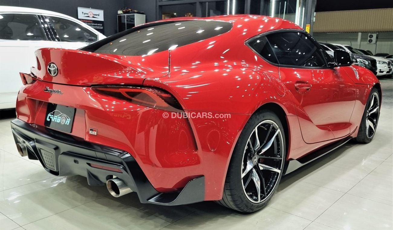 Toyota Supra GR TOYOTA SUPRA 2020 GCC LOW MILEAGE ONLY 29K KM IN IMMACULATE CONDITION FOR 179K AED