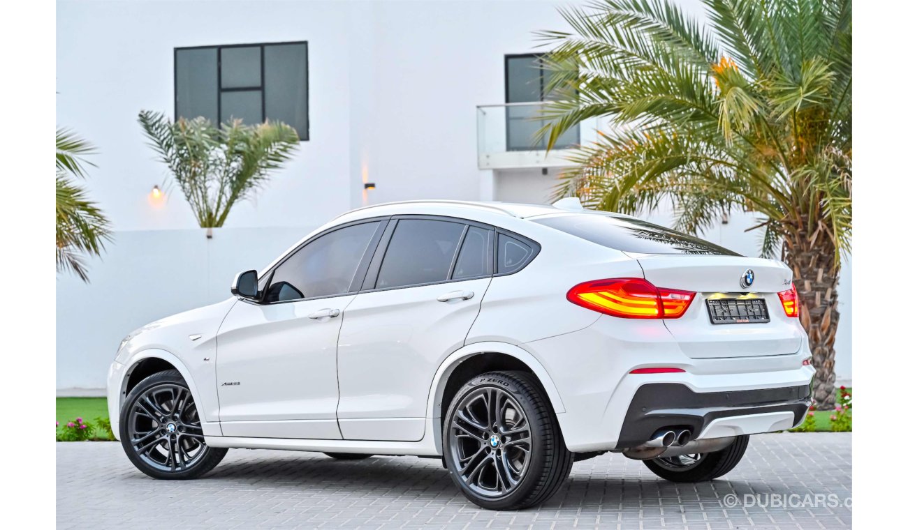 BMW X4 35i M-Kit 3.0L V6 | AED 1,939 Per Month | 0% DP | Fully Agency Serviced!