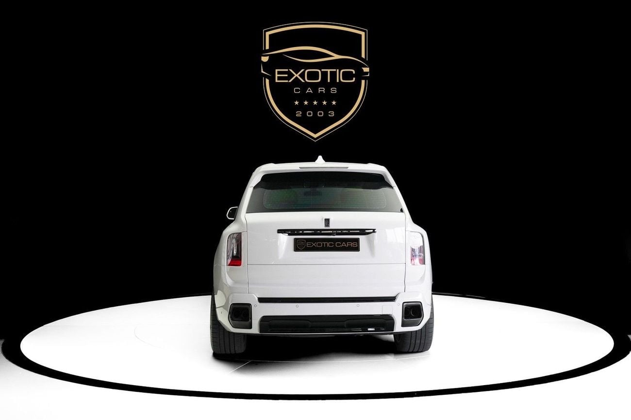 Rolls Royce Cullinan BLACK BADGE