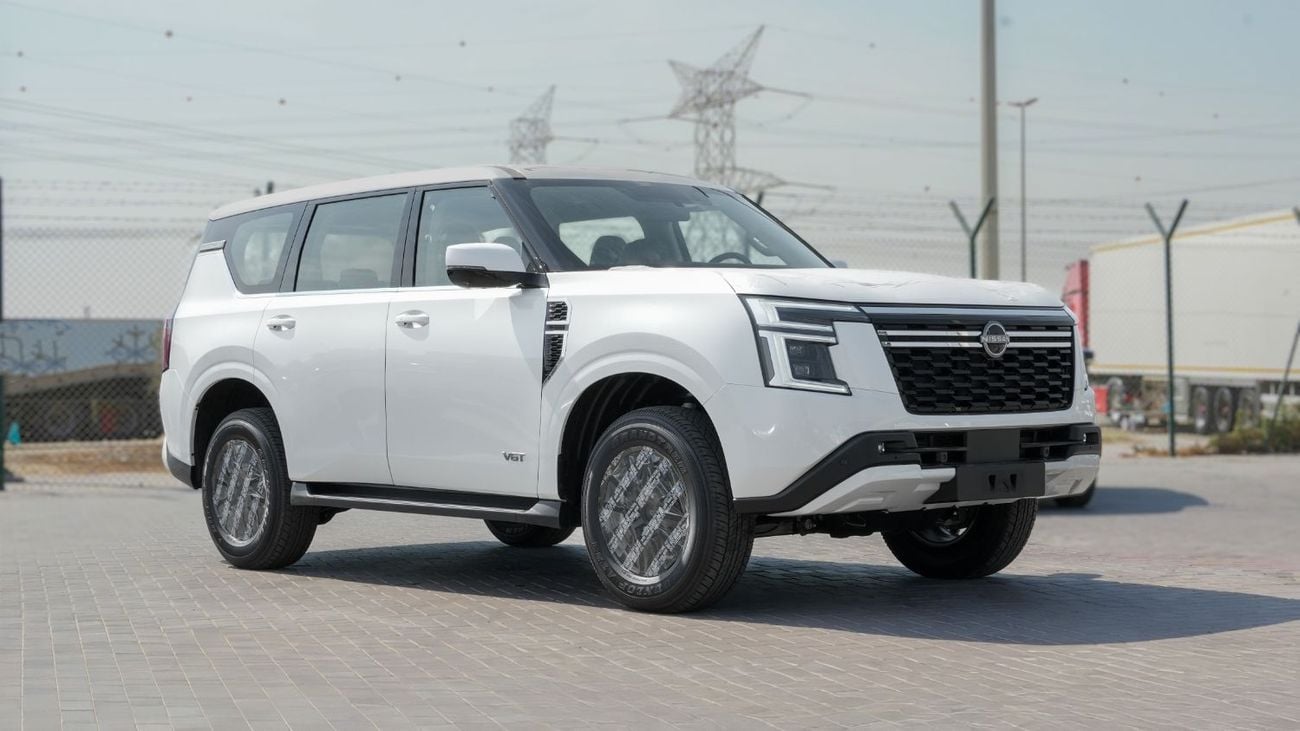 نيسان باترول 2025 Nissan Patrol LE T1 3.5L AT Petrol (White-Black)