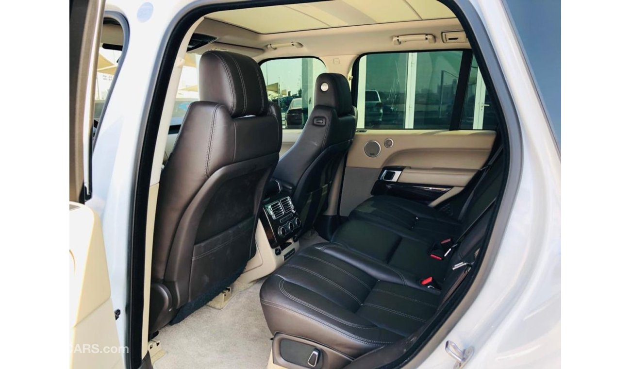 لاند روفر رينج روفر رنج روفر فوج 8 سلندر 2015 سوبر تشارج تحت الضمان