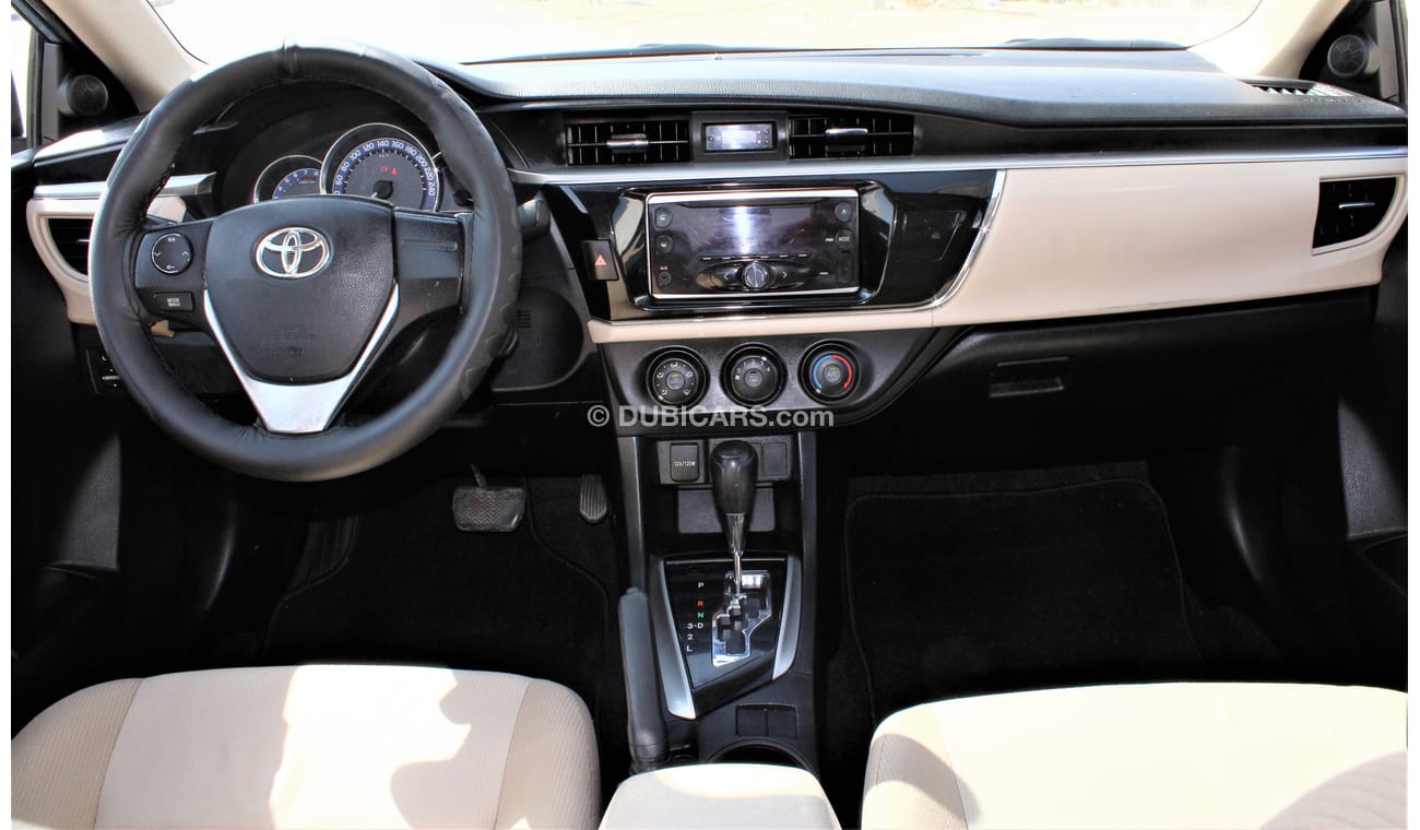 تويوتا كورولا تويوتا كورولا 2015 خليجي بحالة ممتازة بدون حوادث نظيفه جدا من الداخل والخارج