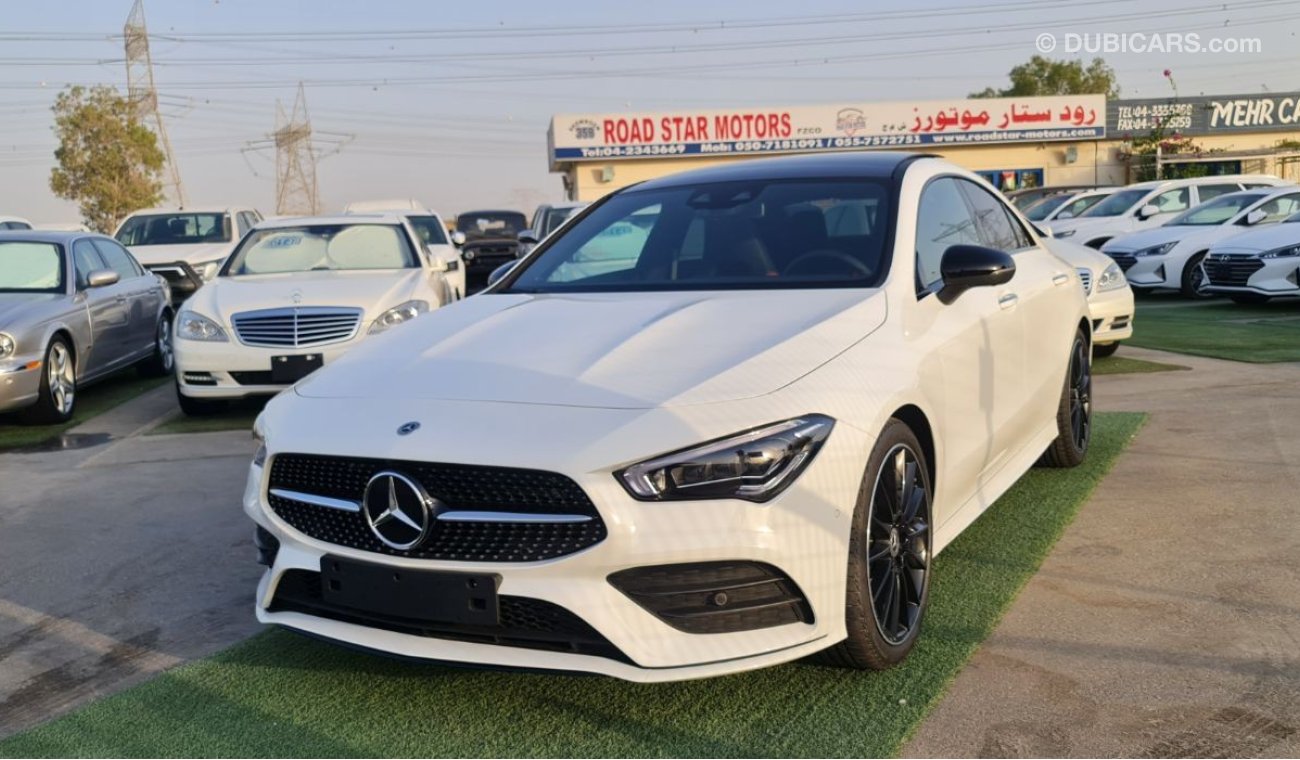 مرسيدس بنز CLA 200 NIGHT PACKAGE - 2021 NEW CAR - 0KM - FULL OPTION - PTR