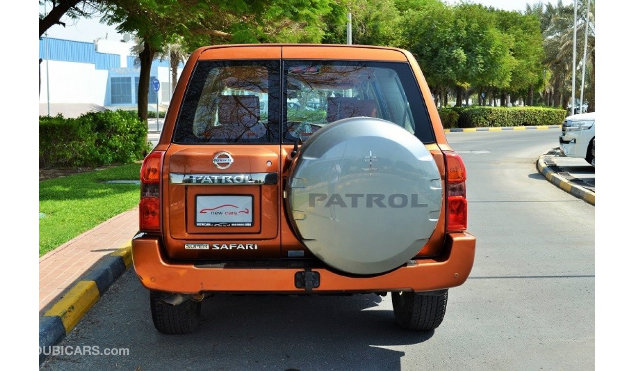 Nissan Patrol Super Safari - ZERO DOWN PAYMENT - 3545 AED/MONTHLY - 1 YEAR WARRANTY