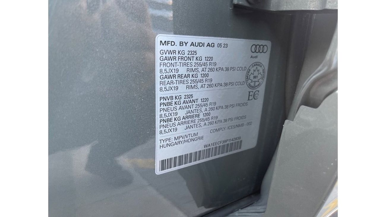 أودي Q3 Warranty