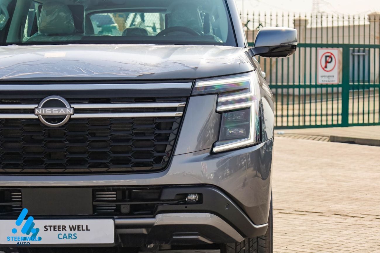 نيسان باترول LE T2 3.5L V6 AWD 9AT 2026 | 8-Seater | Power Tailgate | 18” Alloy Wheels | Full Safety