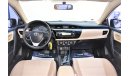 Toyota Corolla 2.0L SE 2015 MODEL GCC SPECS