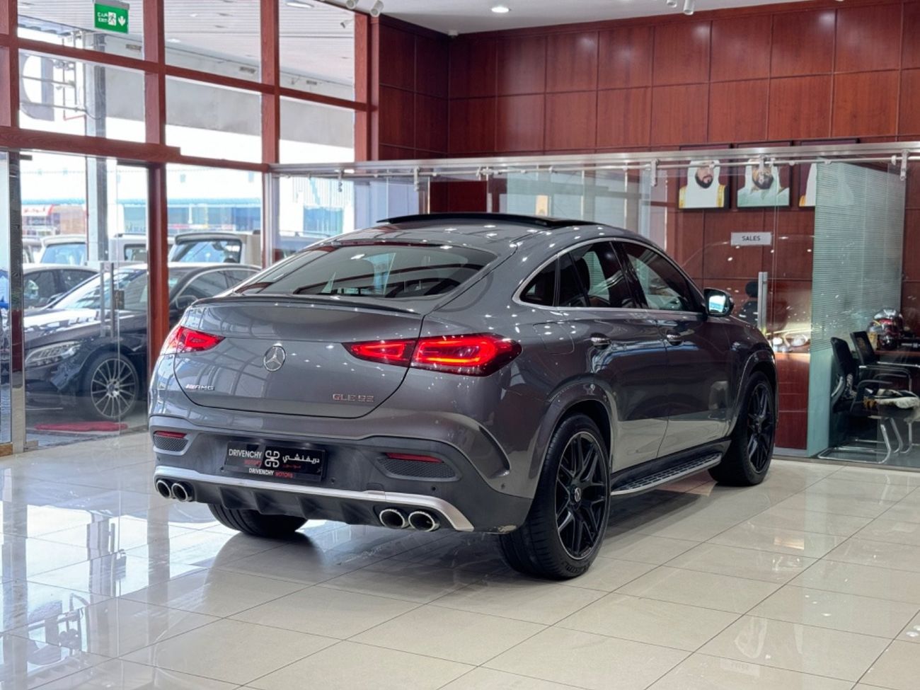 Mercedes-Benz GLE 53 Mercedes-Benz GLE 53 AMG, full option, Gulf, agency condition, paint, agency, under 5-year warranty,