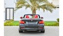 بي أم دبليو M235 i Convertible - Agency Warranty & Service Contract!  - Only AED 2,037 Per Month! - 0% DP