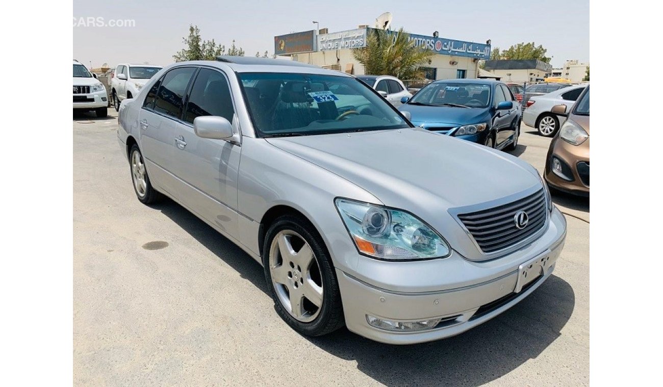 لكزس LS 430 LEXUS LS430 2005 SILVER HALF ULTRA