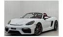 Porsche 718 Spyder 2020 Porsche 718 Spyder Manual, Feb 2026 Porsche Warranty, Full Porsche Service History, GCC