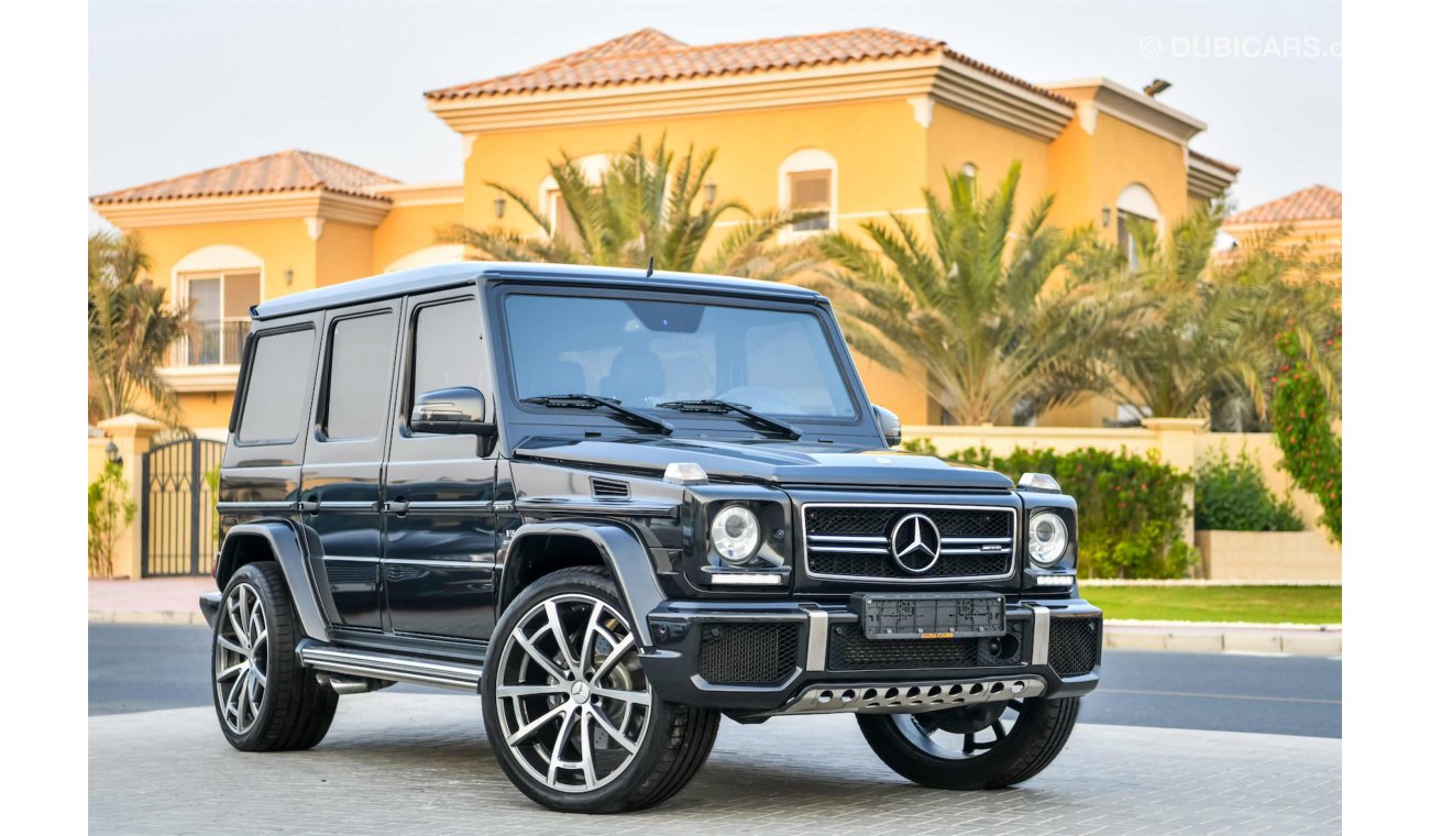 مرسيدس بنز G 63 AMG 2016 - Immaculate Condition - Full Service History! - Only AED 5,072 PM! - 0% DP