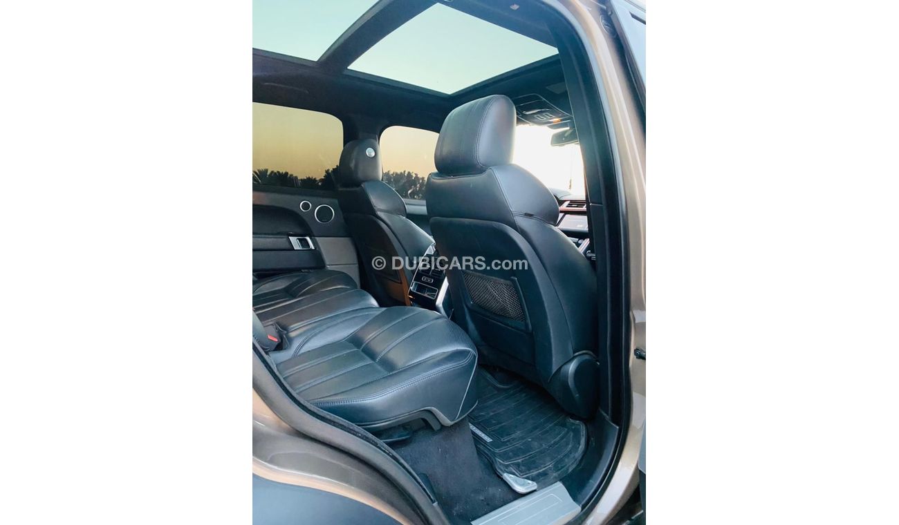 لاند روفر رينج روفر سبورت رنج روفر سبورت سوبر تشارج 8 سليندر 2016 وارد امريكا كلين تايتل بحاله ممتازه