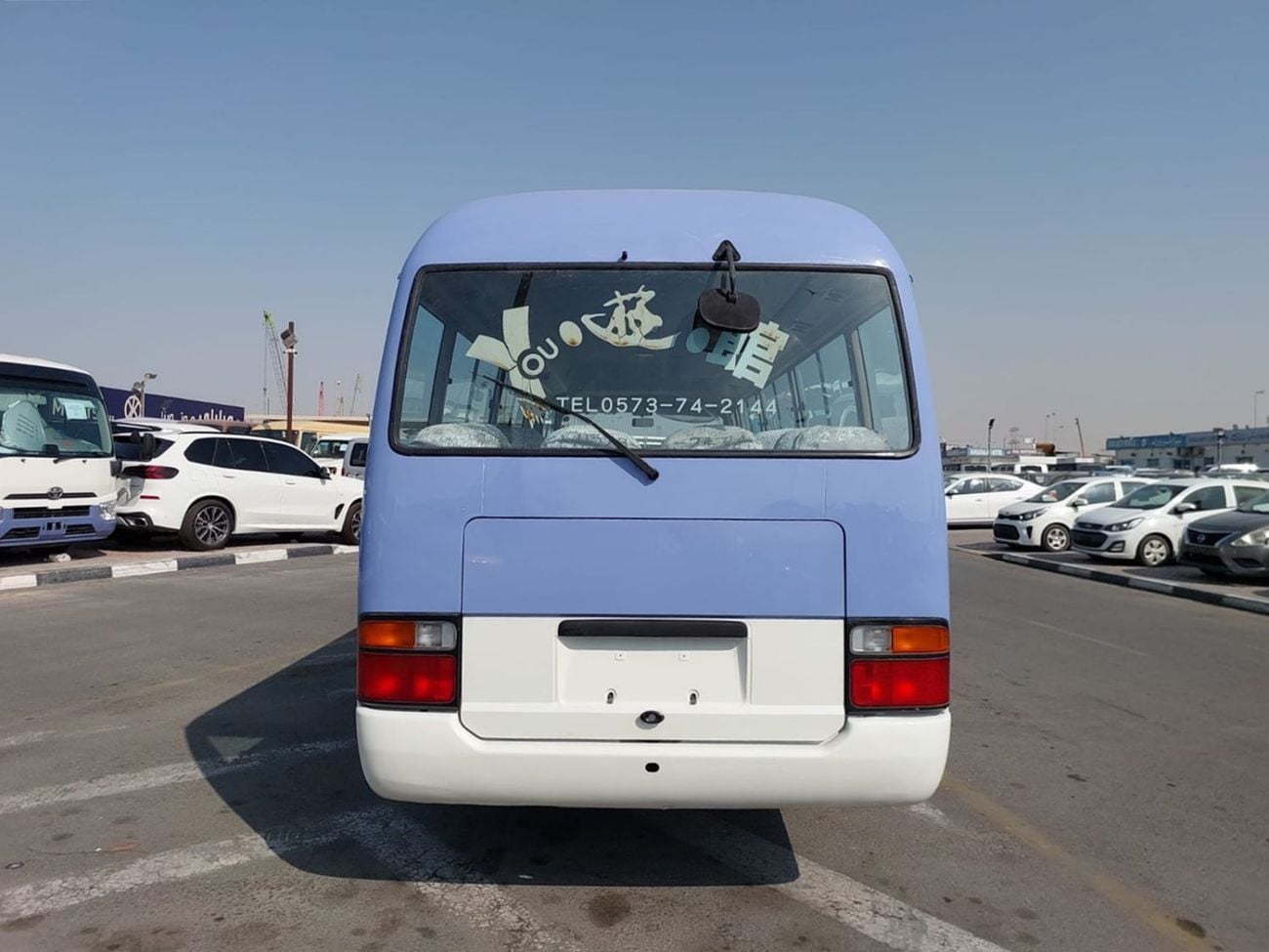تويوتا كوستر (RAMADAN OFFER) TOYOTA COASTER BUS RHD 1997 MODEL 4.2 L DIESEL AUTOMATIC(PM09832)