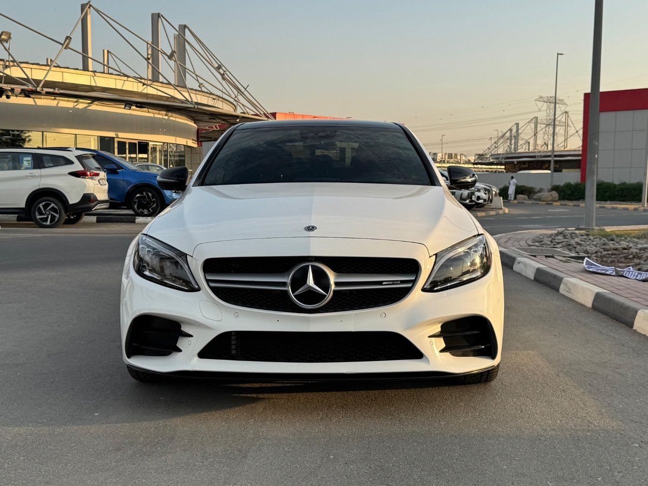 مرسيدس بنز سي 43 ايه ام جي 2021 4Matic 3L TWIN TURBO V6 PANORAMA  360 CAMERAS CANADA SPEC