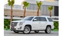 Cadillac Escalade | 4,894 P.M | 0% Downpayment | Magnificent Condition!