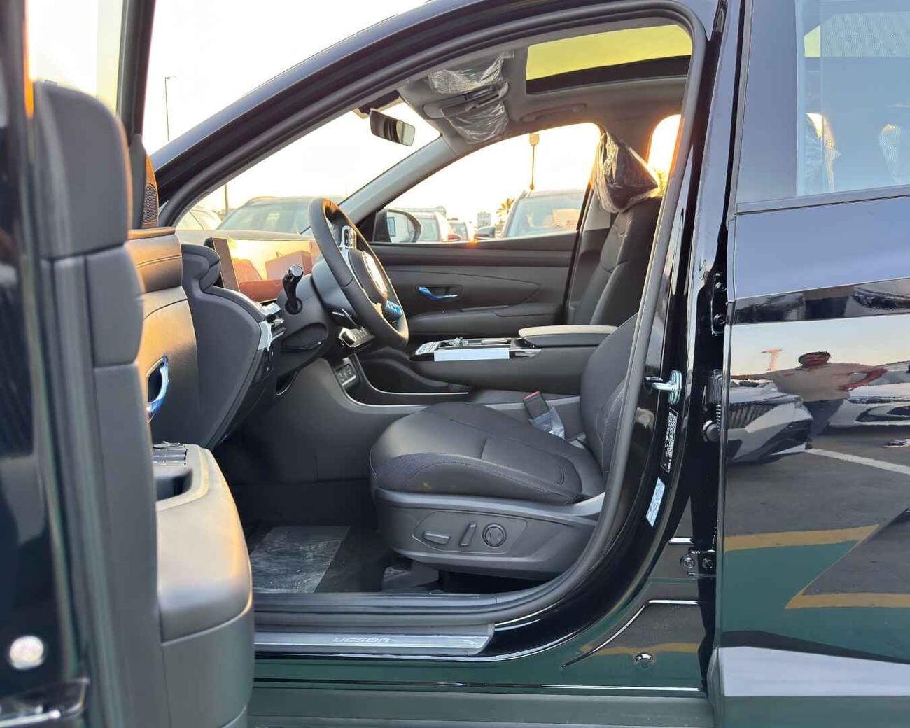 هيونداي توسون HYUNDAI TUCSON 1.6T - 2027 MODEL - GCC SPECS - BLACK COLOR