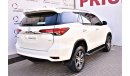 تويوتا فورتونر AED 2154 PM | 4.0L GXR V6 4WD GCC WARRANTY