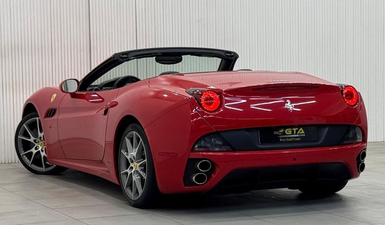 Ferrari California Std 4.3L (460 HP) 2013 Ferrari California, July 2025 Ferrari Warranty, Full Ferrari Service History,