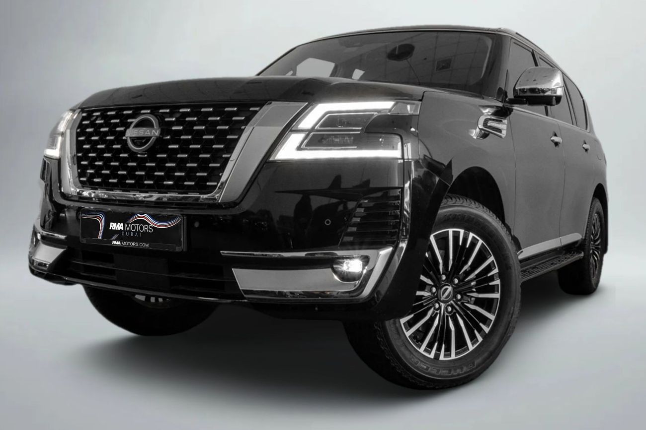نيسان باترول 2023 Nissan Patrol Platinum / Full Service History / Nissan Warranty and Service Pack