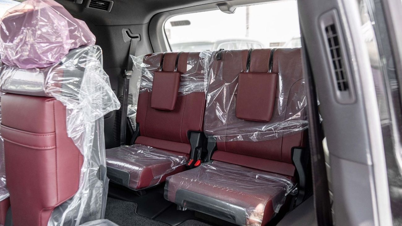 لكزس LX 600 2025 Lexus LX600 Signature 3.5L AT Petrol (Black-Red) Wood Accent