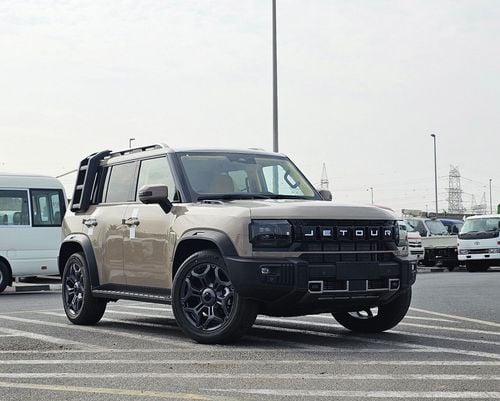 Jetour T2 LUX JetourT2 2.0T 2025 MODEL CUSTOMIZED YELLOW INTERIOR INTERIOR LIGHTS 8SPEED 4WD AT