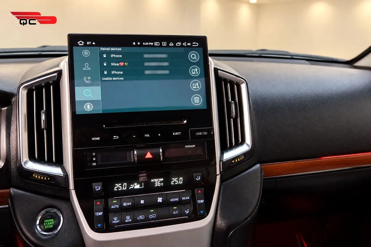 Toyota Land Cruiser VXR 4.6L V8 GCC | -Look Facelift | Custom Red Interior