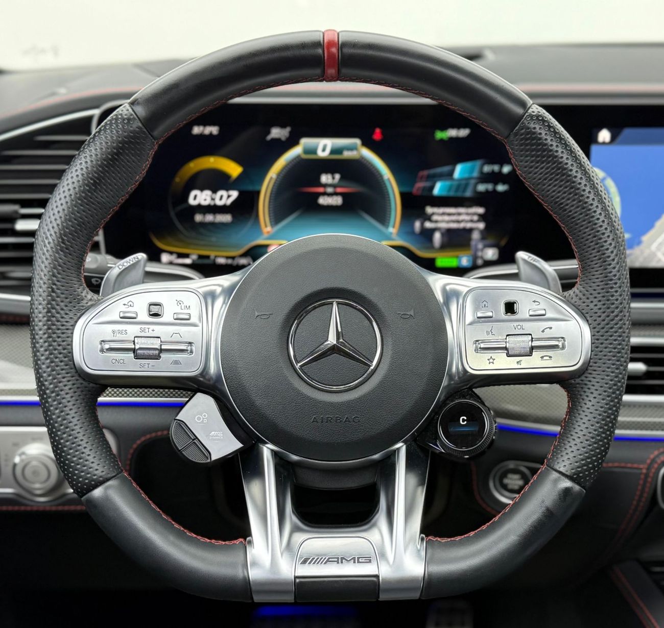 Mercedes-Benz GLE 53 AMG Coupe 4MATIC+ 2022 Mercedes Benz GLE53 AMG 4MATIC Coupe, 2027 MB Warranty + Service Pack, Low Km, GCC