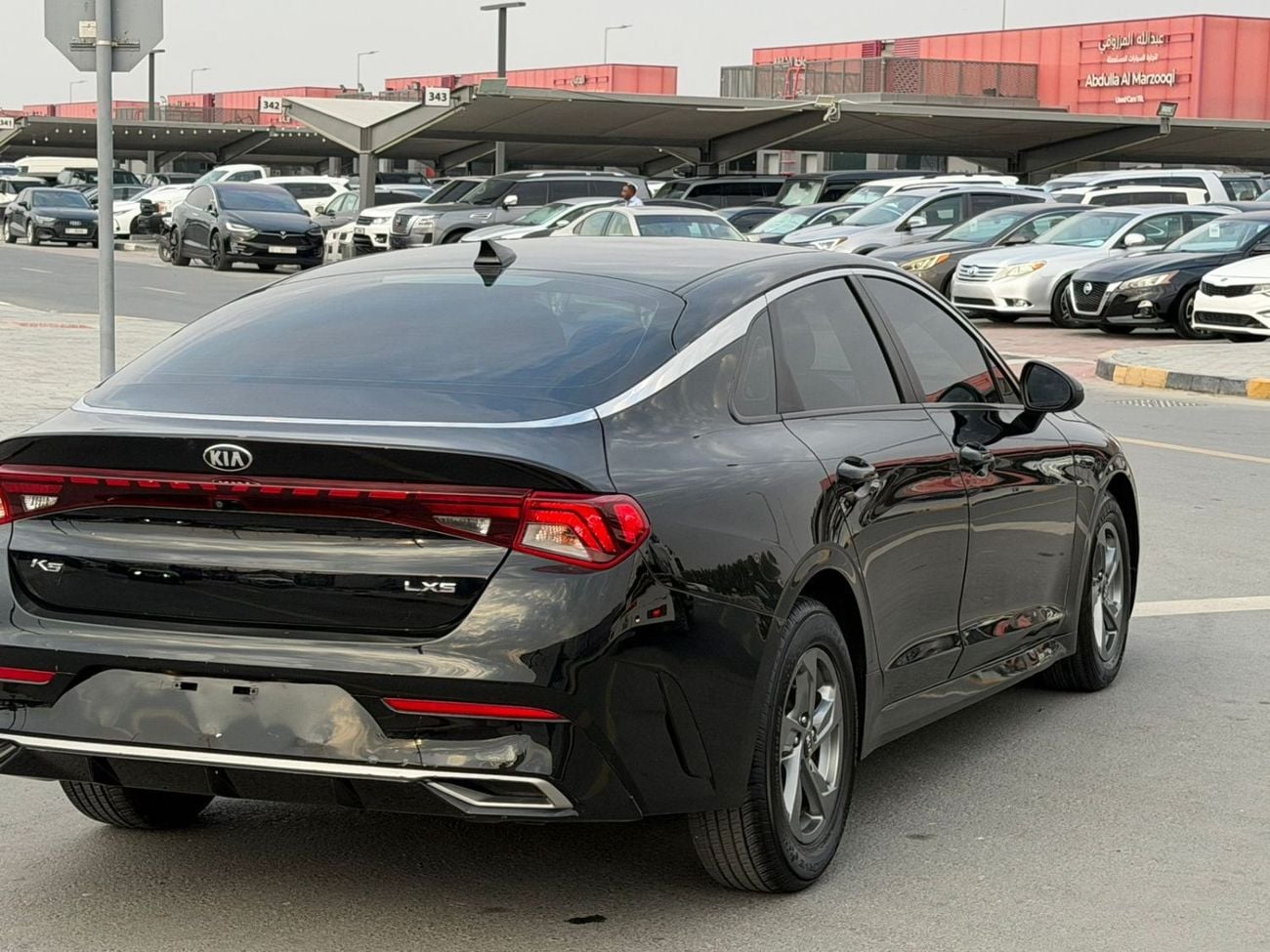كيا K5 وراد أمريكي بدون حوادث السيارات