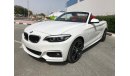 BMW 220i i Convertible Edition M  kit 2018 GCC