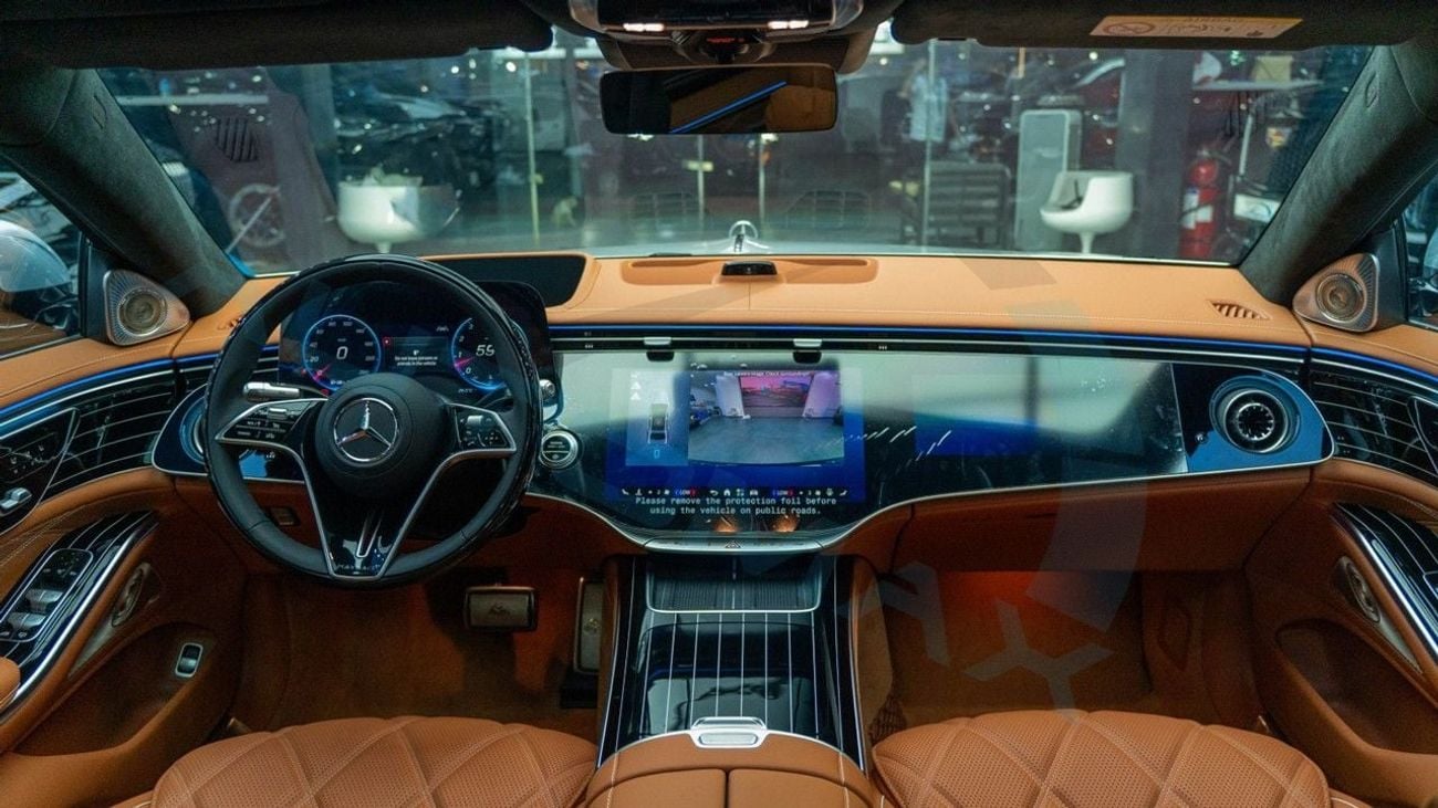 مرسيدس مايباخ S680 مايباخ 4MATIC 2027 6.0L Biturbo V12 GCC 0Km With 2 Years Unlimited Mileage Warranty