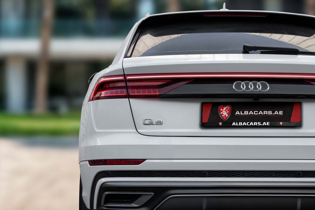 Audi Q8 Q8 55 TFSI S-Line | 3,623 P.M | 0% Downpayment | LOW KMS!